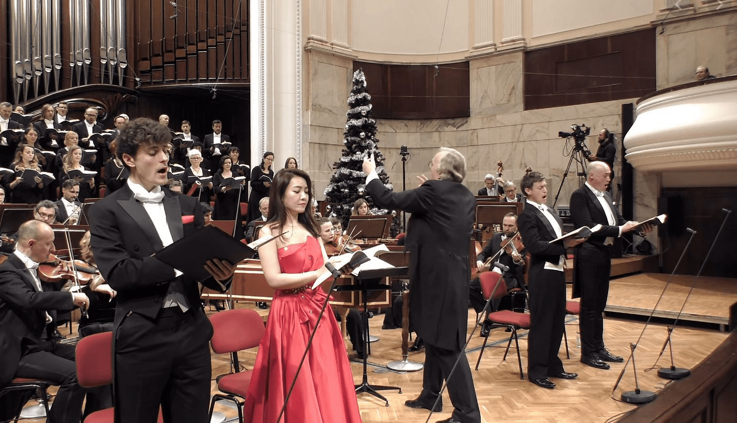 El polaco interpreta el Mesías de Handel en Varsovia en 2019