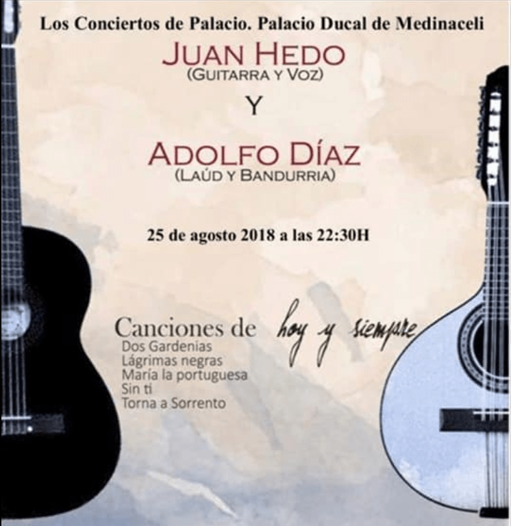 Canciones de hoy y de siempre en Medinaceli