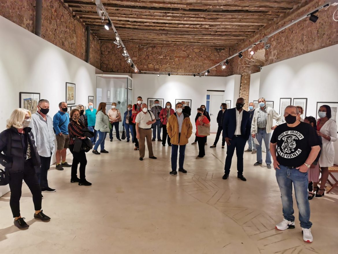 Javier Rego inaugura su exposición ABANDONO