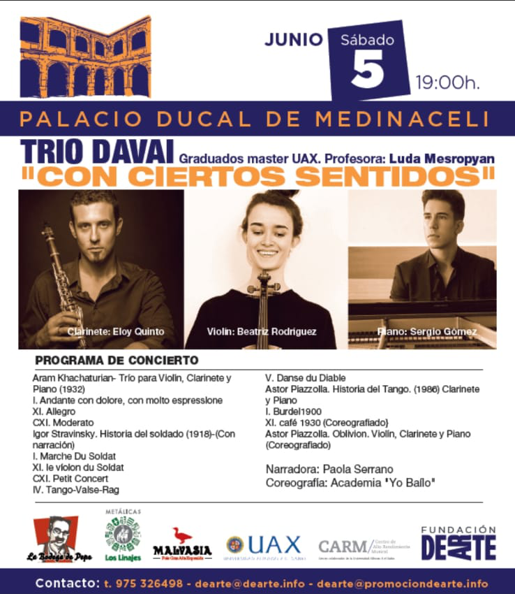 Recital de alumnos de la UAX «Con ciertos sentidos»