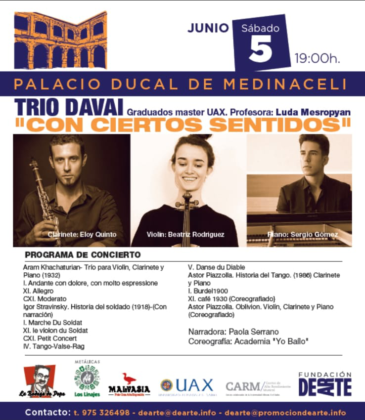 Recital de alumnos de la UAX “Con ciertos sentidos”