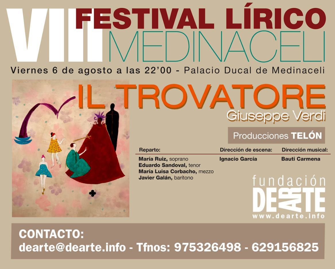 Il Trovatore, en el Palacio Ducal de Medinaceli