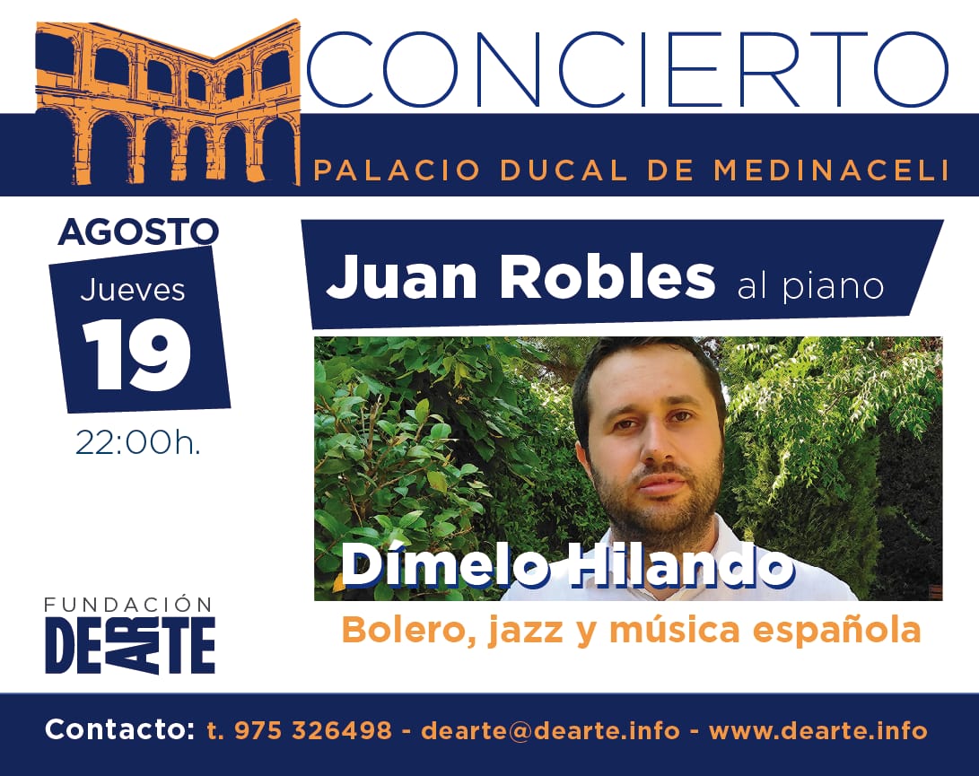 Juan Robles al piano – Dímelo Hilando