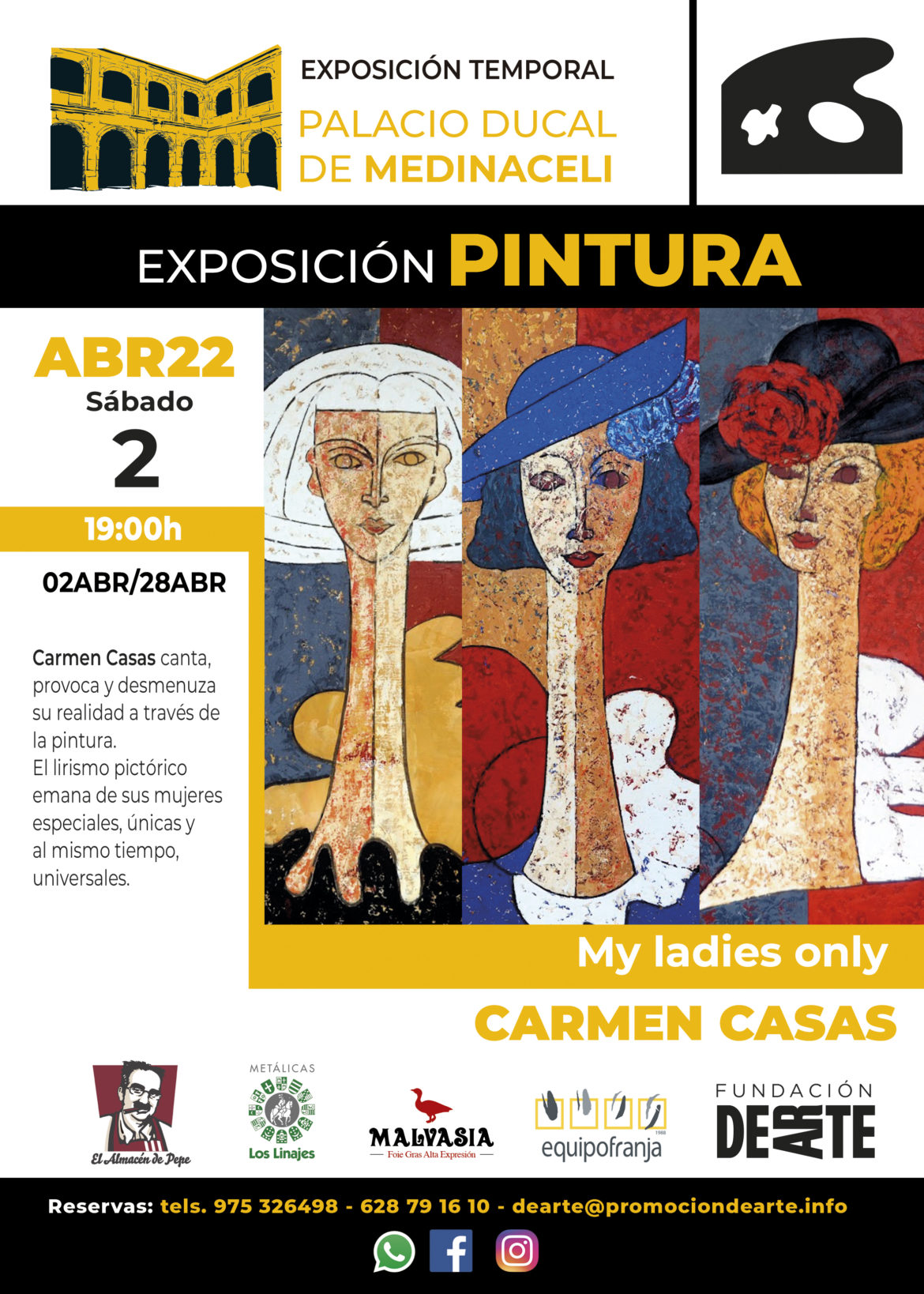 Exposición Temporal de Carmen Casas “My ladies only”