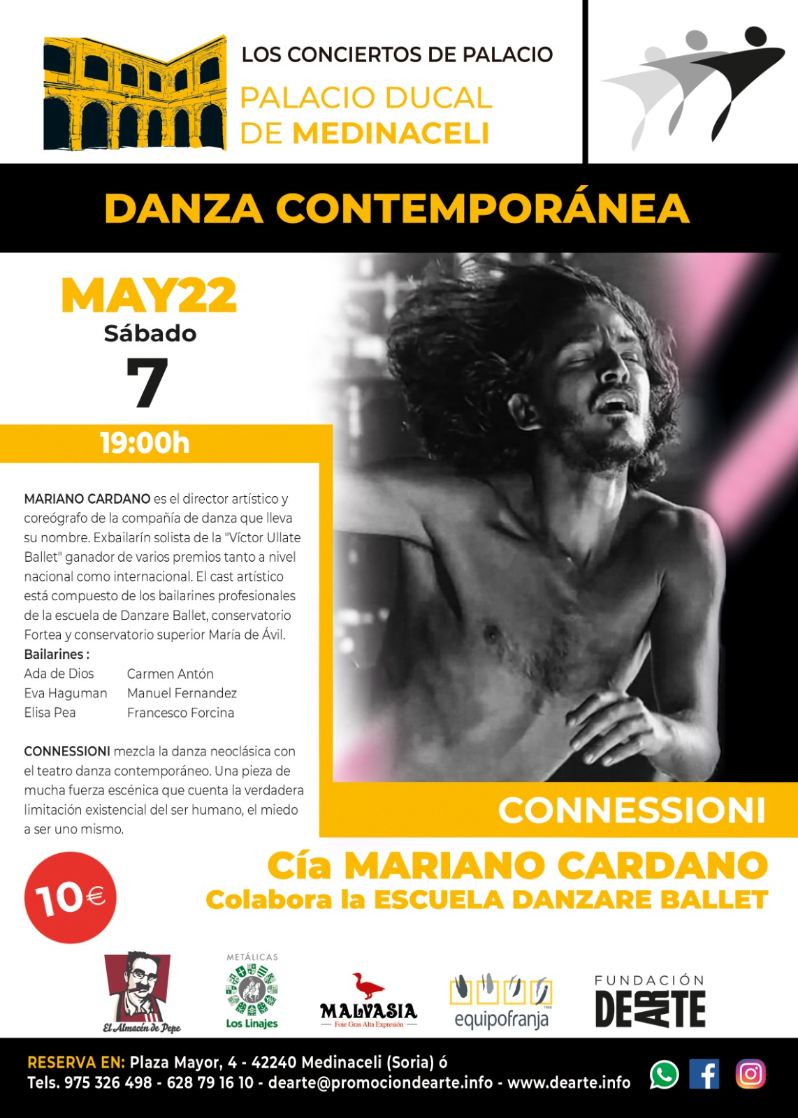 Danza Contemporánea Cía. MARIANO CARDANO en colaboración con la Escuela DANZARE BALLET