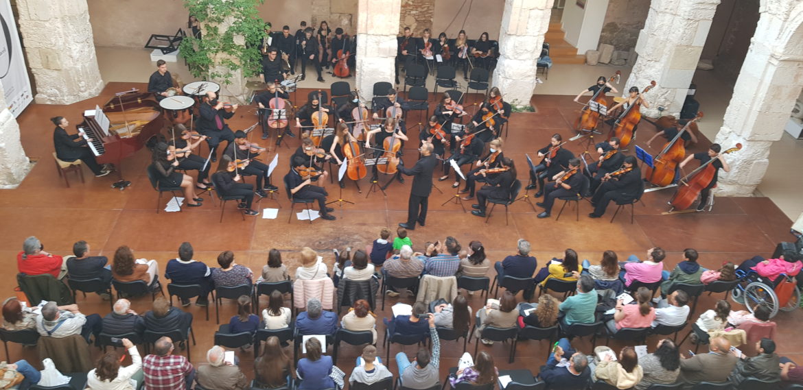 Un Palacio Ducal lleno disfrutó “como un niño” de la joven orquesta de cuerda del Conservatorio Sebastián Durón