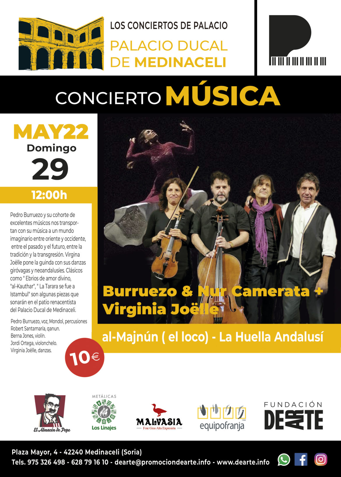 Concierto Burruezo & Nur Camerata +Virginia Joëlle