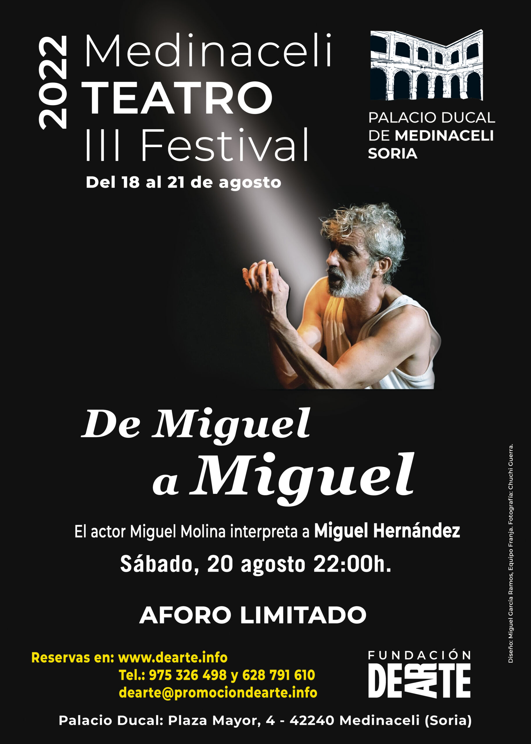 Medinaceli TEATRO. MIGUEL MOLINA