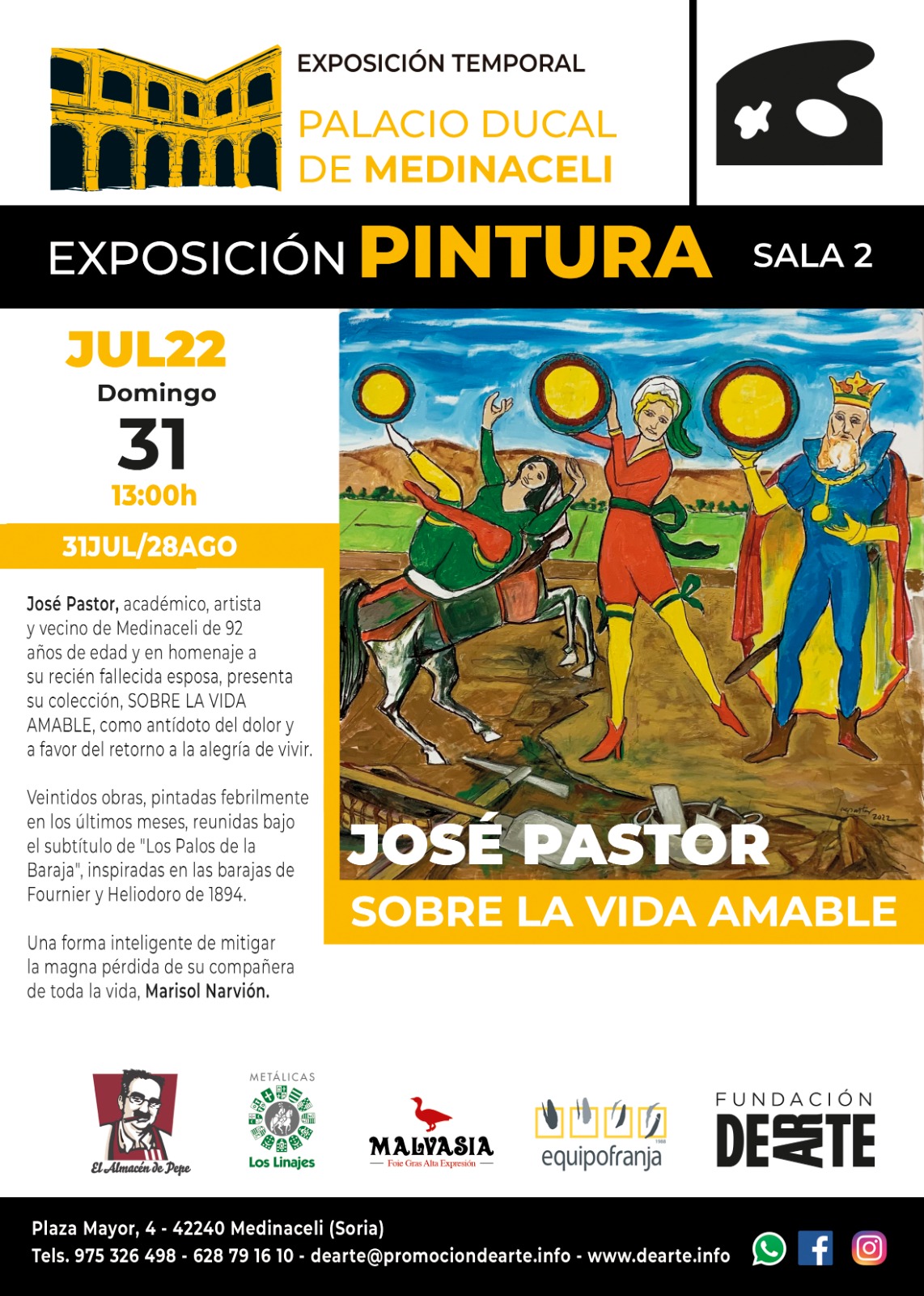 Exposición Temporal José Pastor ” SOBRE LA VIDA AMABLE”
