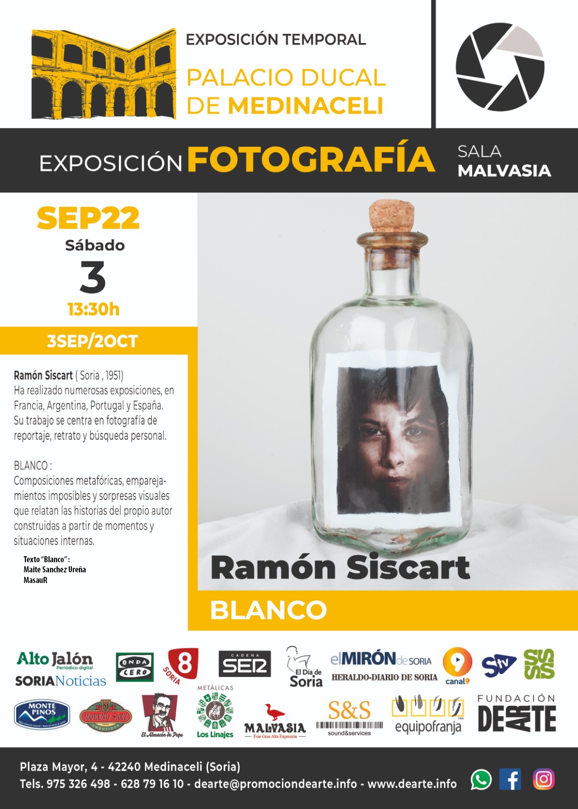 Exposición Temporal Ramón Siscart ” BLANCO”