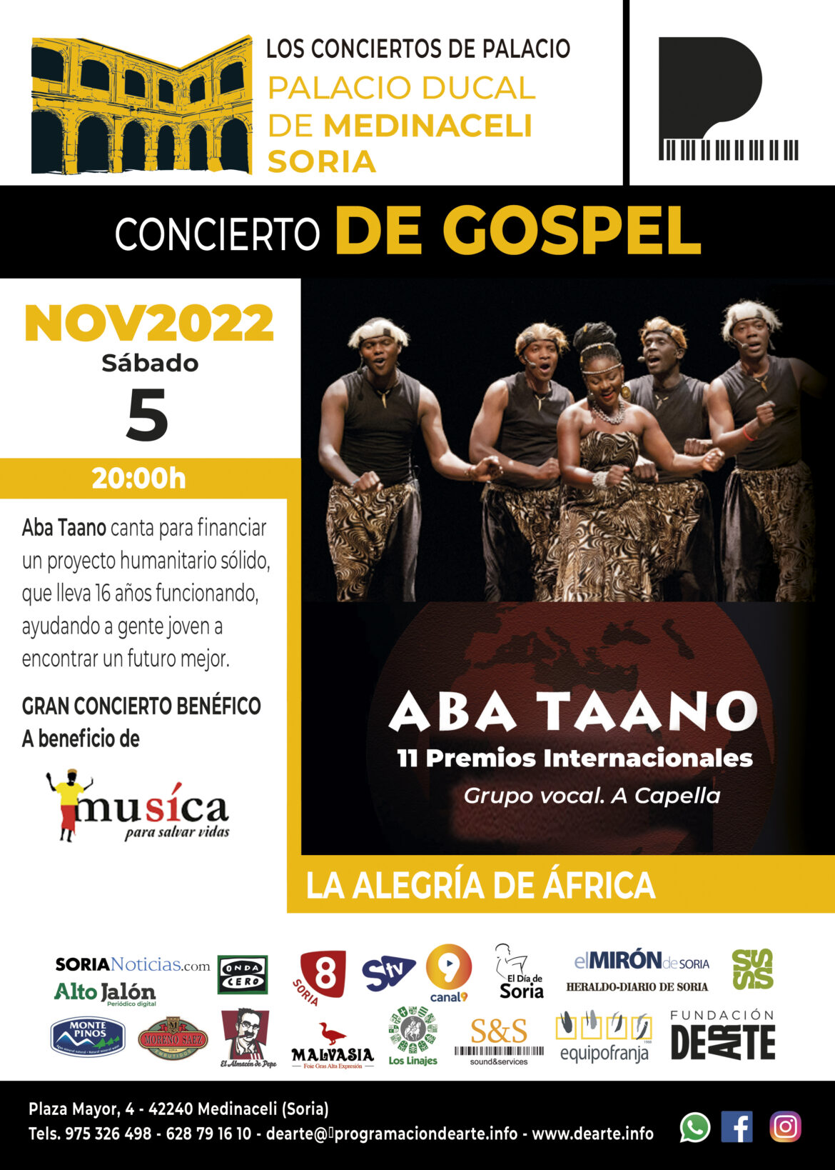 Concierto de GOSPEL, ABA TAANO