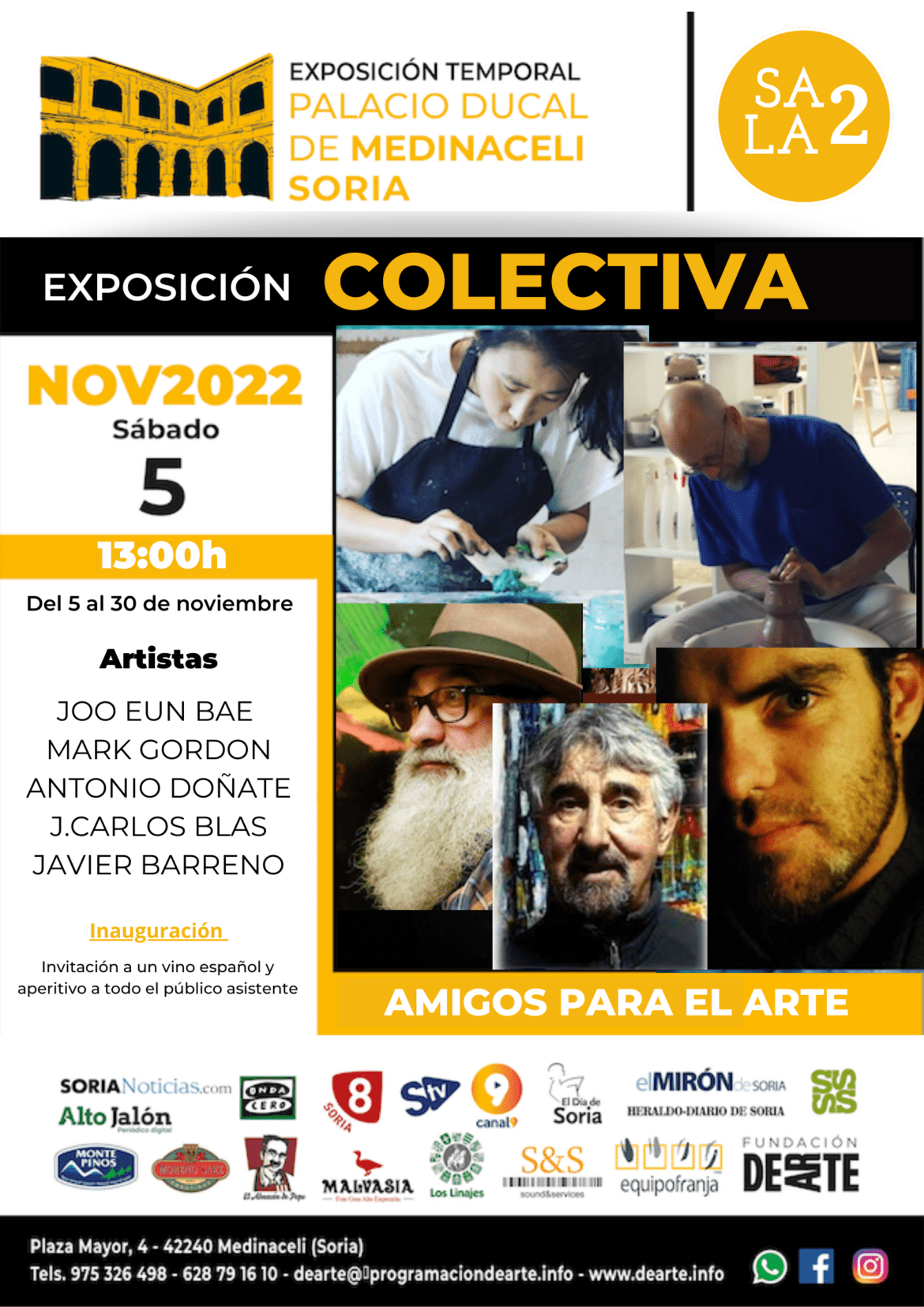 Exposición Colectiva ” AMIGOS PARA EL ARTE”