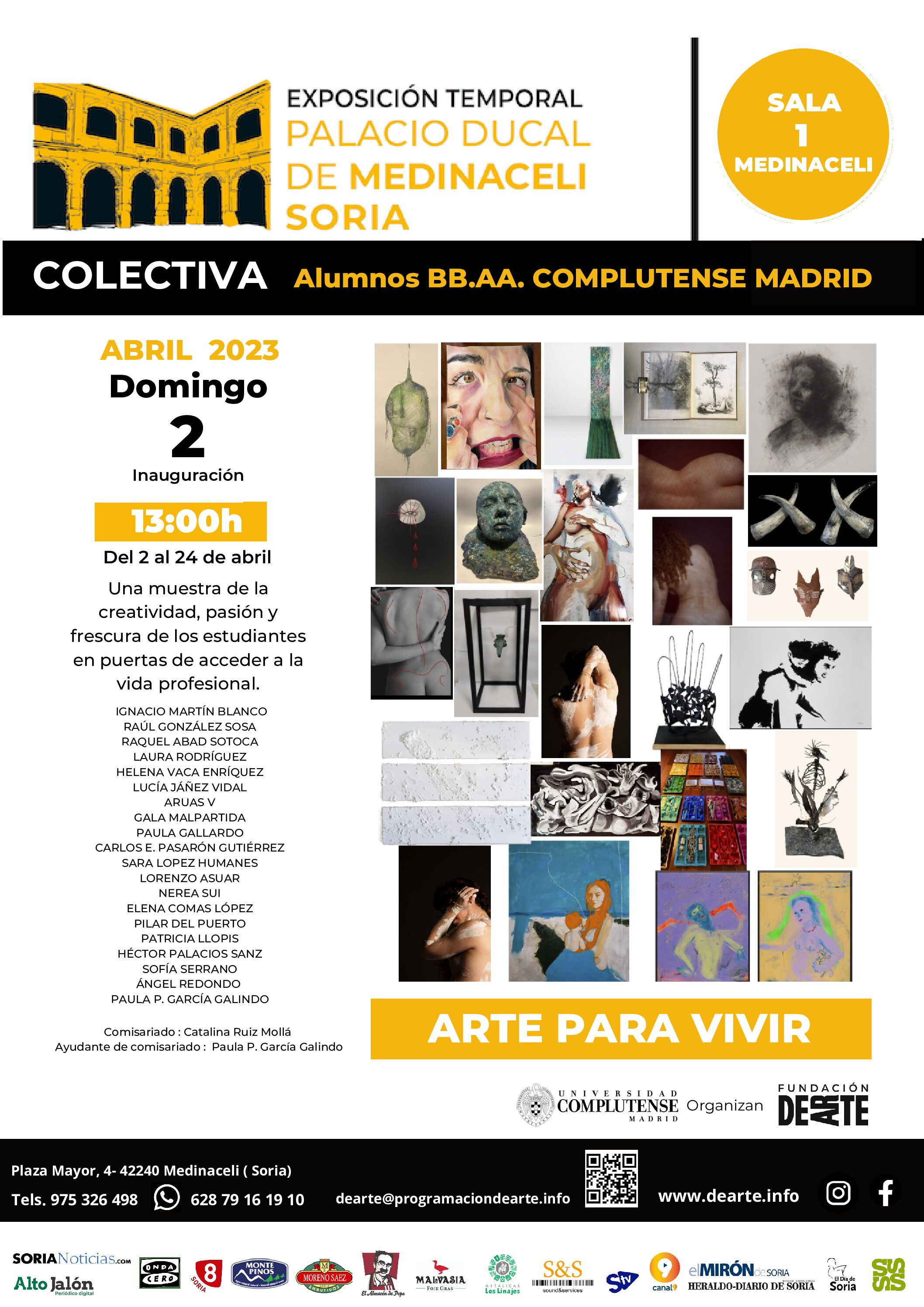 Exposición Colectiva Alumnos de BB.AA de la Universidad Complutense de Madrid