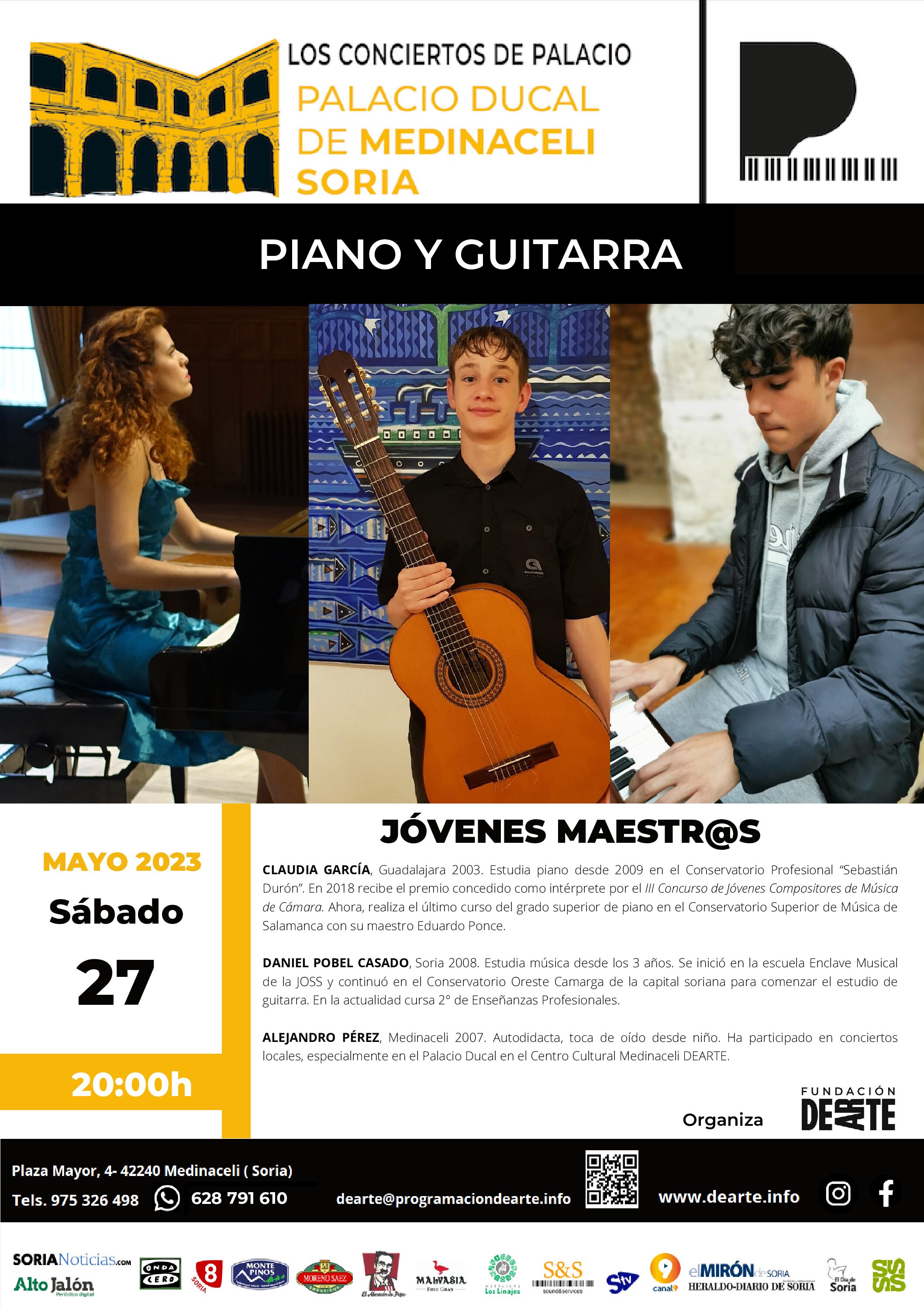 Concierto de piano y guitarra Jóvenes Maestr@s