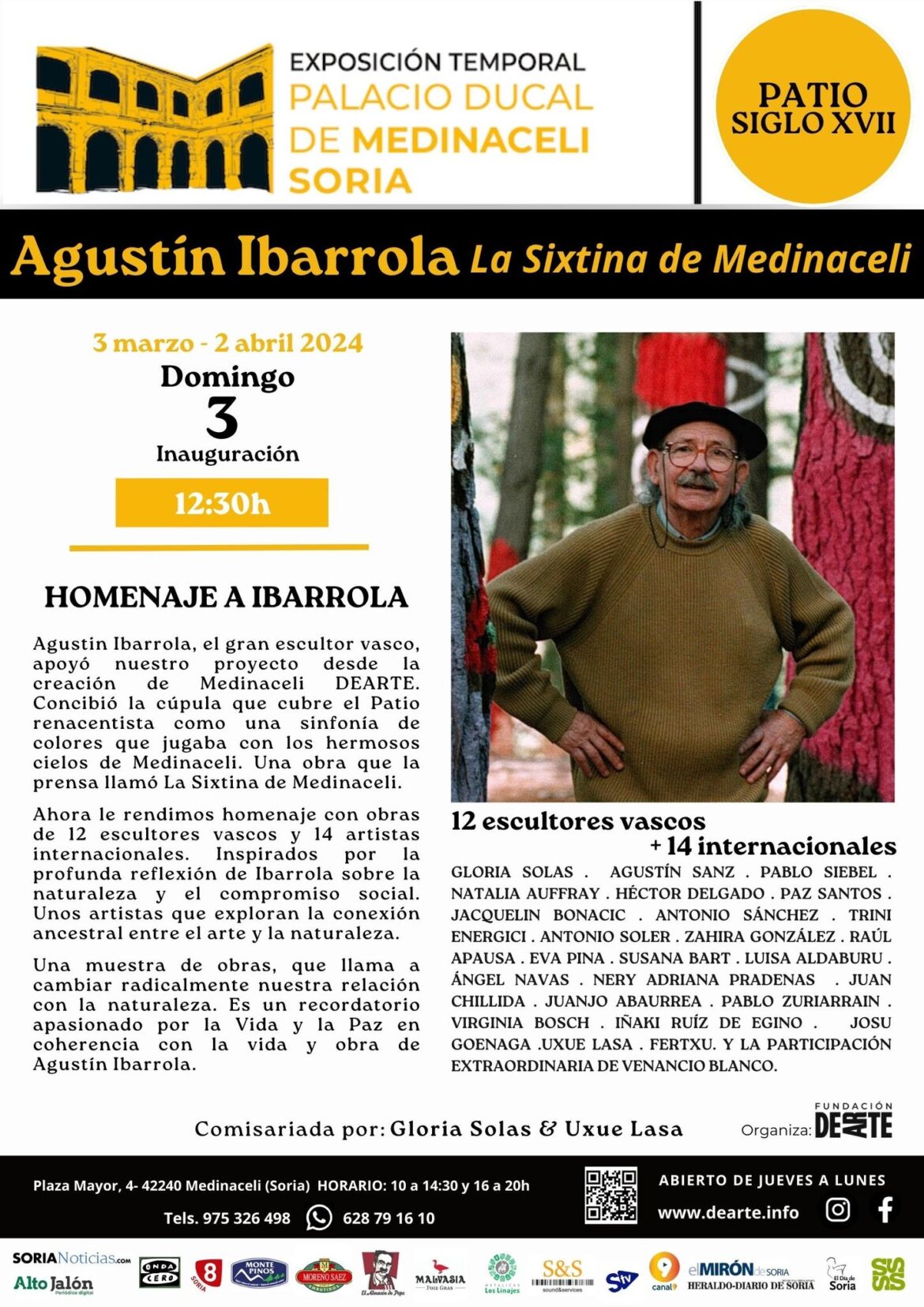 EXPOSICIÓN “AGUSTÍN IBARROLA” LA SIXTINA DE MEDINACELI