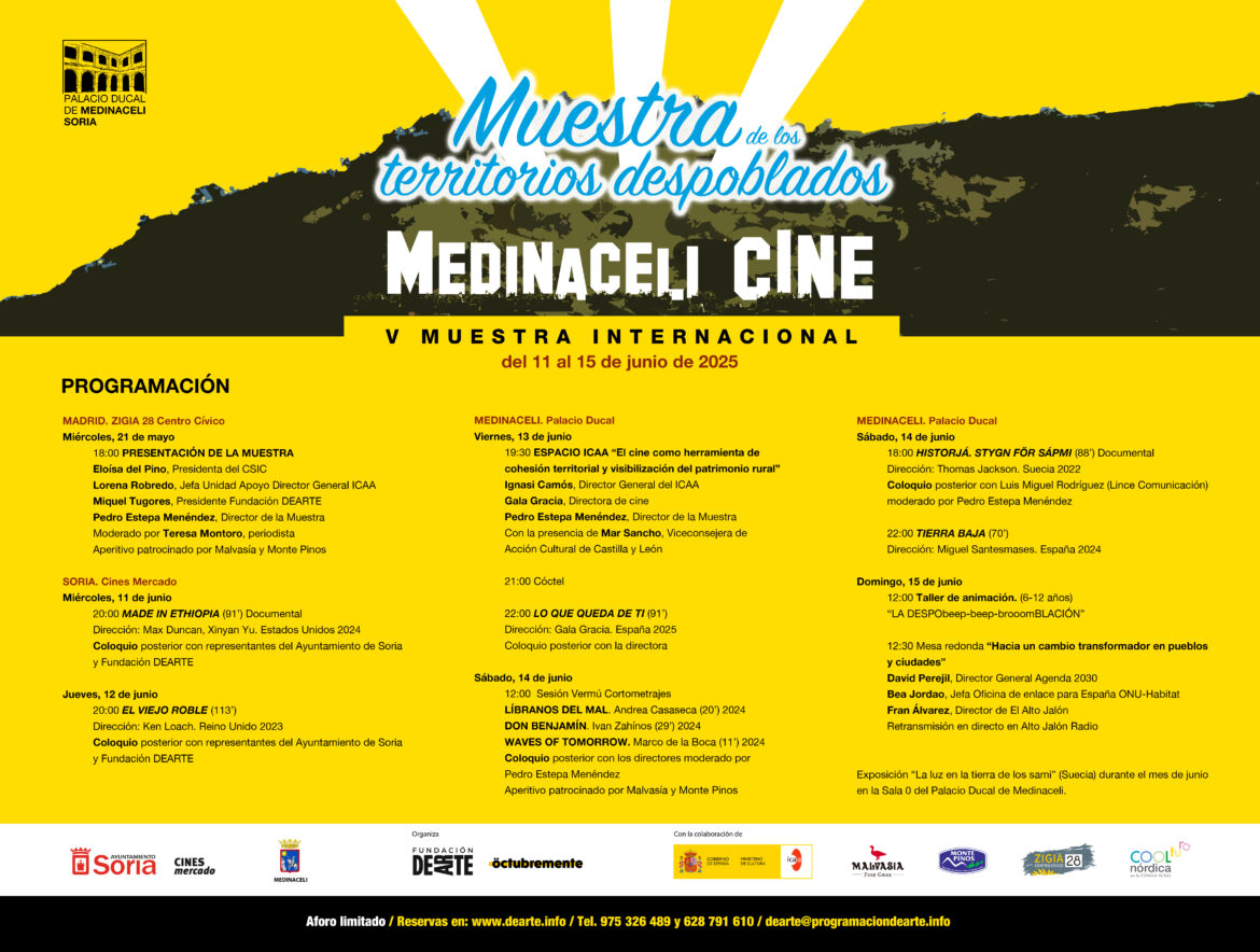Medinaceli CINE 2025: Cine y ruralidad en su V edición