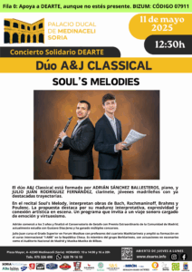 Recital Soul's Melody clarinete y piano en el Palacio Ducal Medinaceli