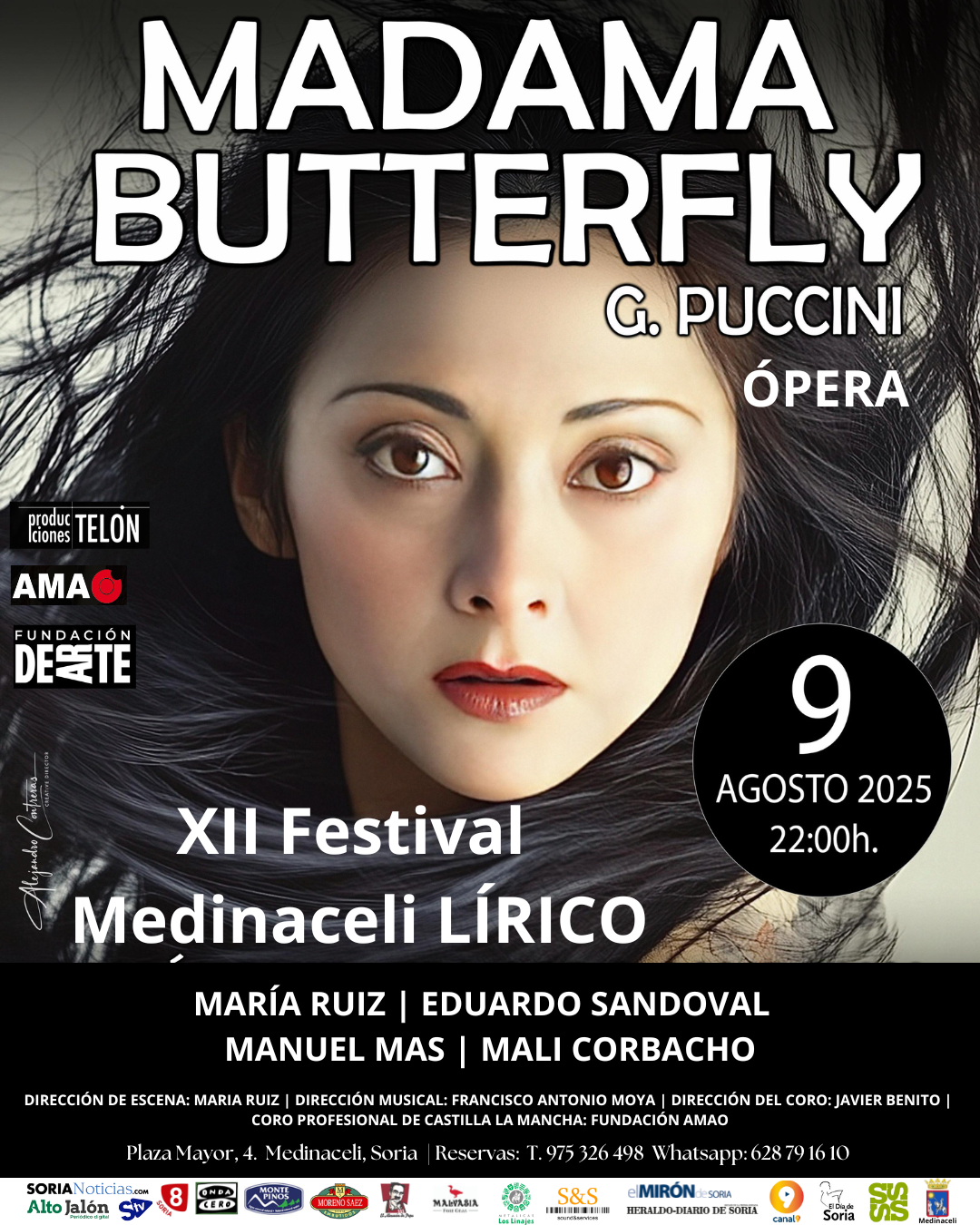 Ópera Madama Butterfly en Medinaceli – XII Festival Lírico
