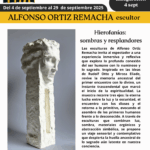 Cartel Alfonso Ortiz Exposición