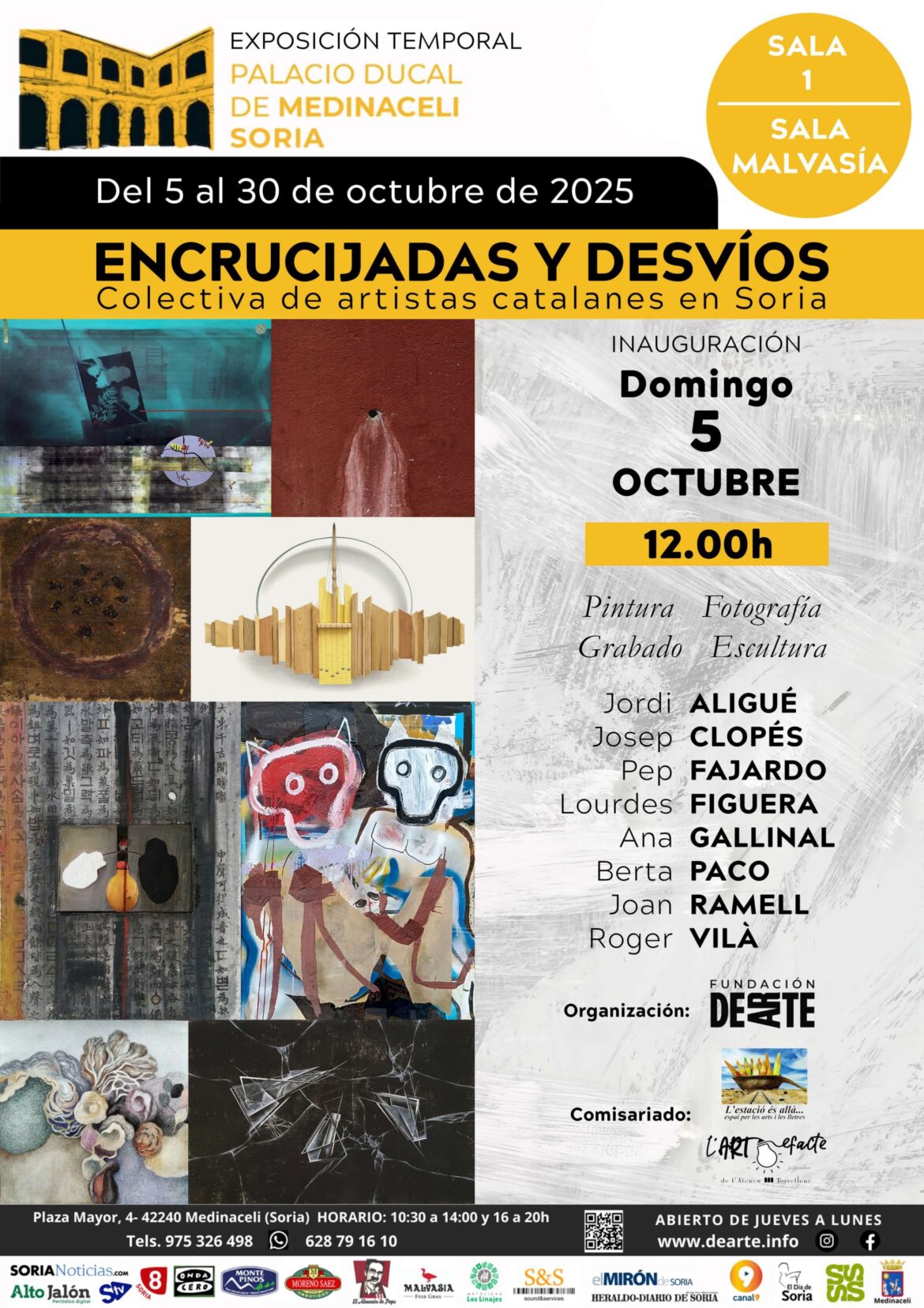 Arte contemporáneo catalán dialoga con Castilla en “Encrucijadas y desvíos”