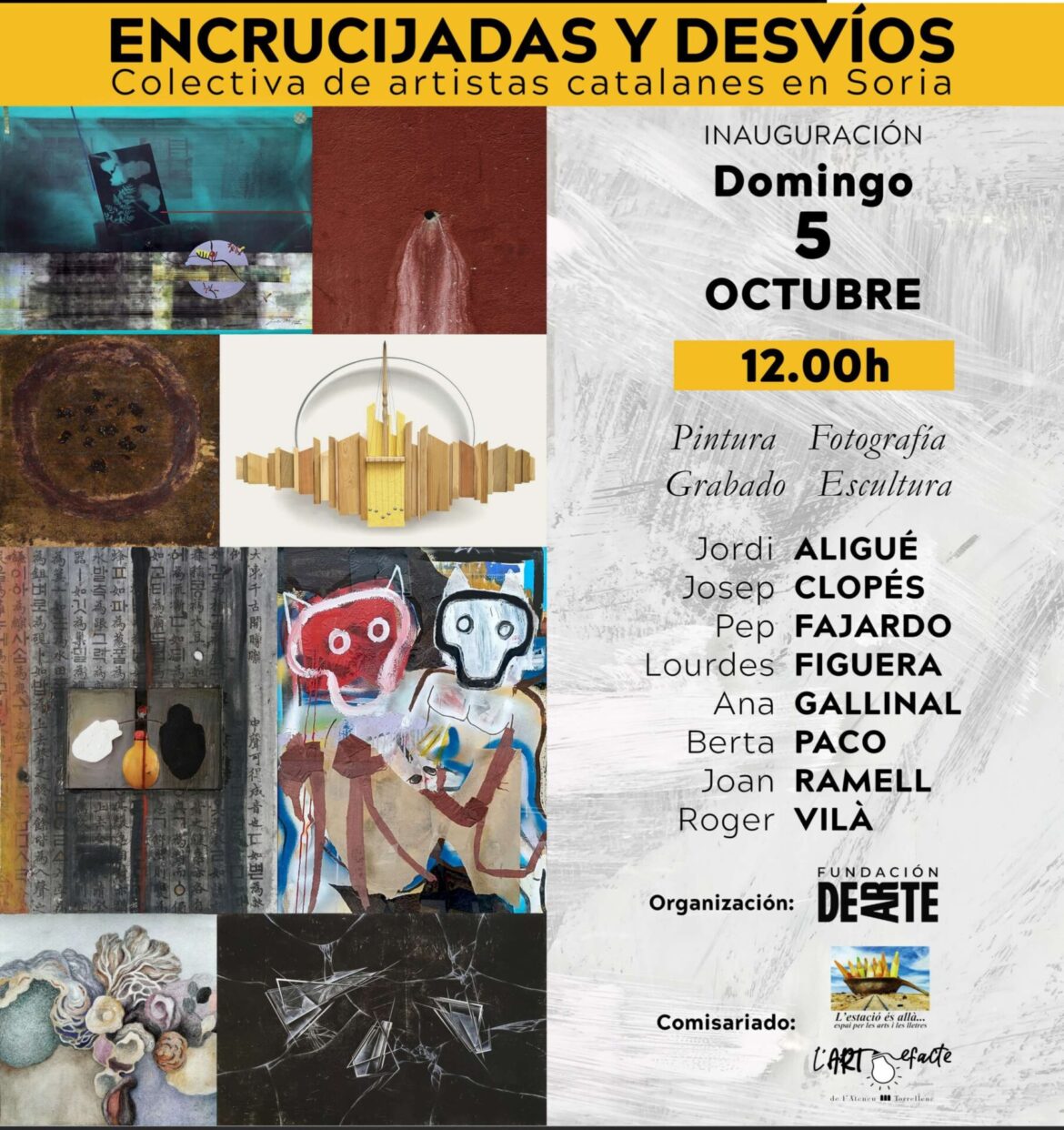 Arte contemporáneo catalán dialoga con Castilla en “Encrucijadas y desvíos”