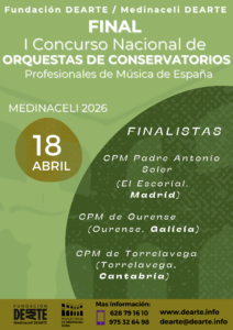 Fallo jurado I CONCURSO NACIONAL DE ORQUESTAS  de Conservatorios Profesionales de Música de España