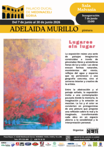 Adelaida Murillo expone «Lugares sin lugar» en el Palacio Ducal de Medinaceli