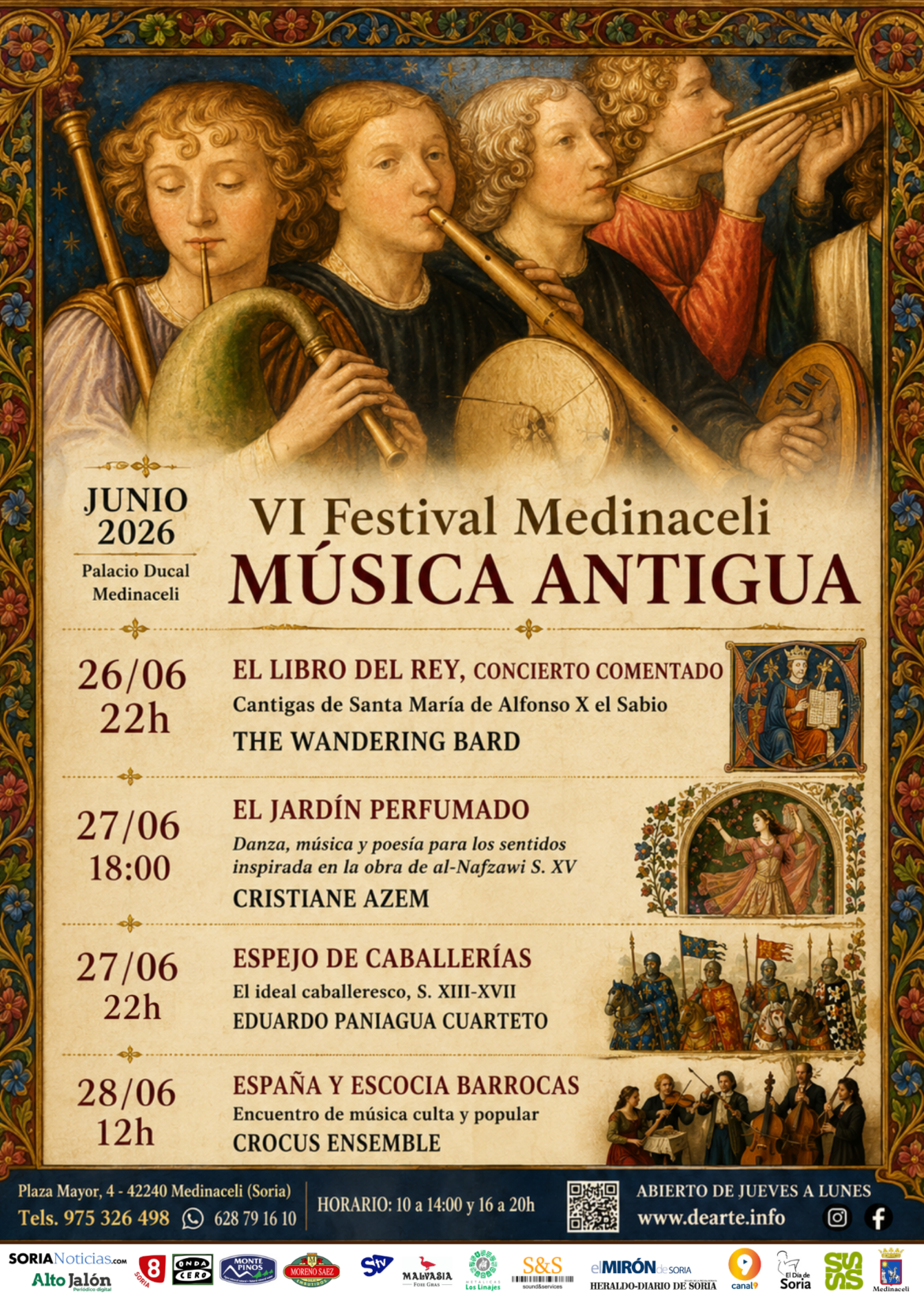VI edición del Festival Medinaceli Música Antigua