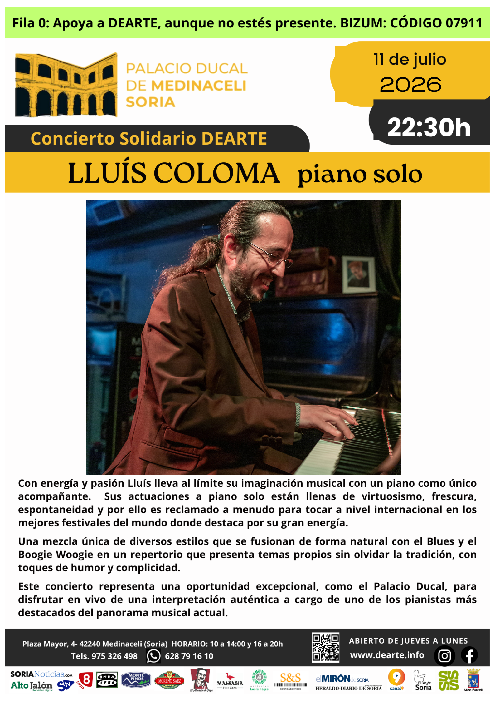 Lluís Coloma – Piano solo