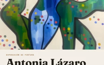 Cartel de la exposición de Antonia Lázaro «Visiones sobre el cuerpo femenino» en el Palacio Ducal de Medinaceli