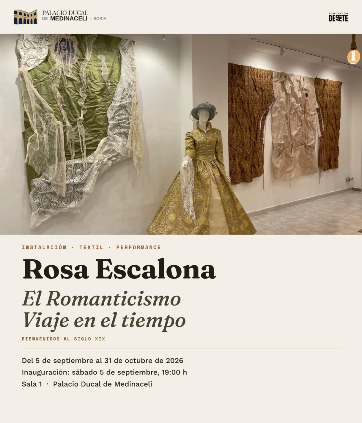 Rosa Escalona en Medinaceli | El Romanticismo, Viaje en el tiempo